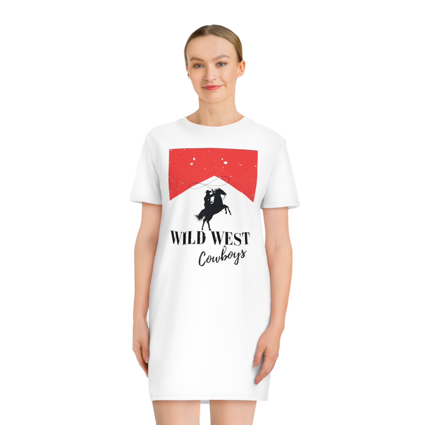 Wild West Cowboy T-Shirt Dress