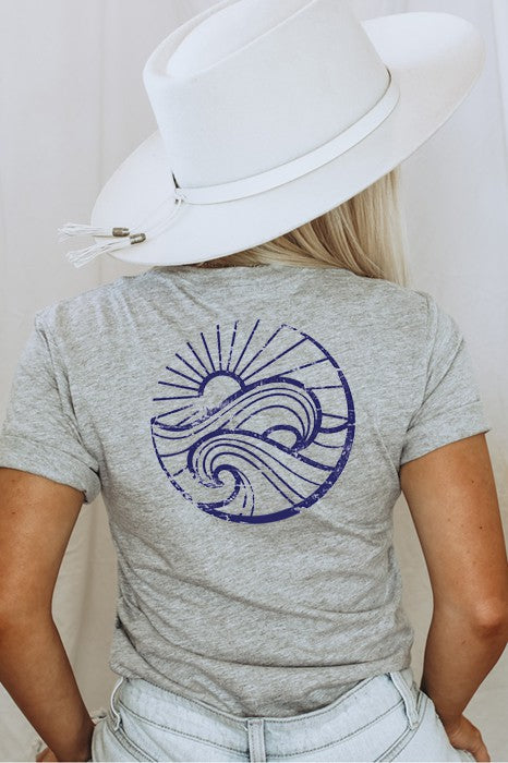 Beachy Front and Back Tee