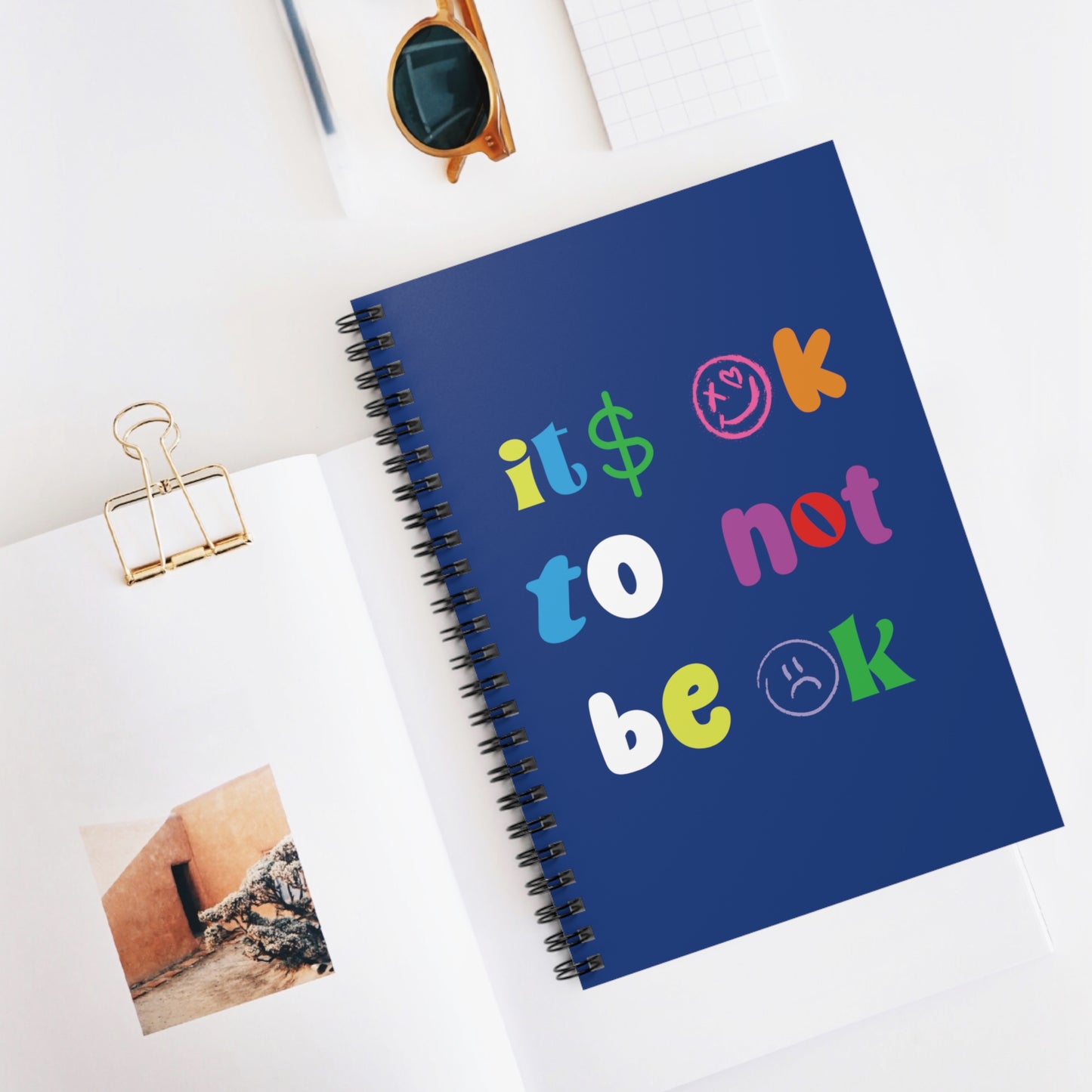 It's ok to not be okay notebook
