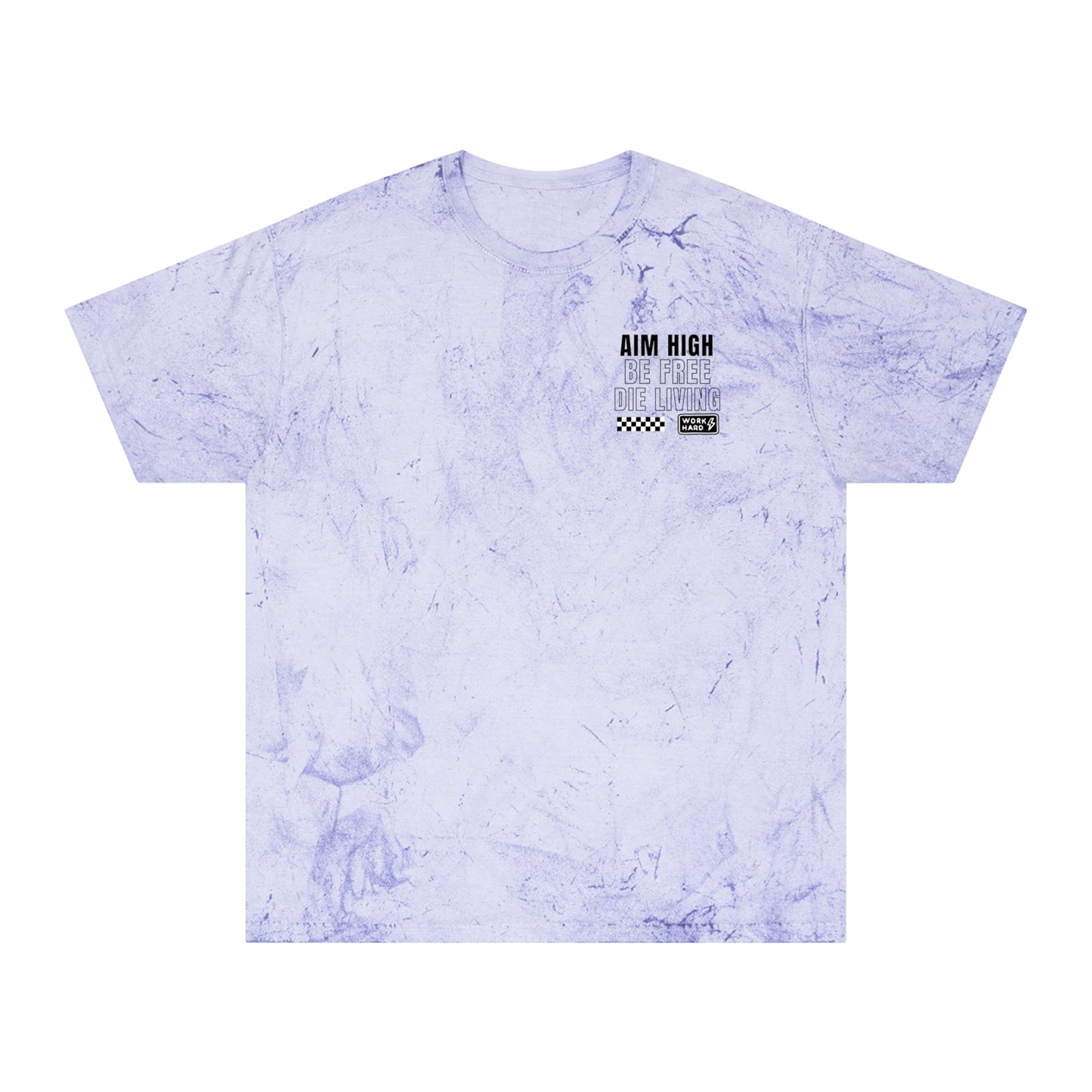 Aim High Be Free Garment Dyed T-Shirt
