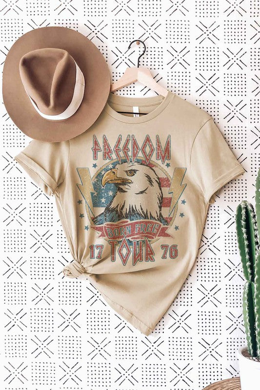 Vintage Freedom Tour Graphic T-Shirt
