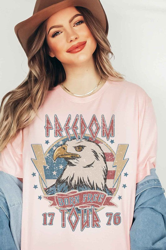 Vintage Freedom Tour Graphic T-Shirt