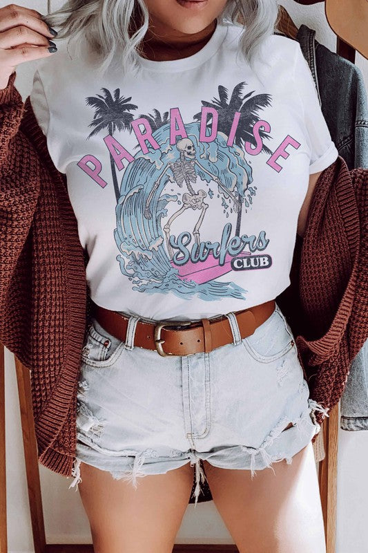 PARADISE SURFERS CLUB GRAPHIC TEE