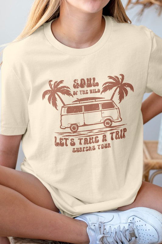 Vintage Summer Vacation Graphic Tee