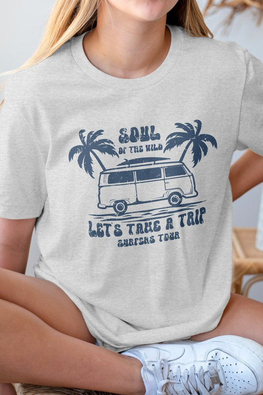Vintage Summer Vacation Graphic Tee