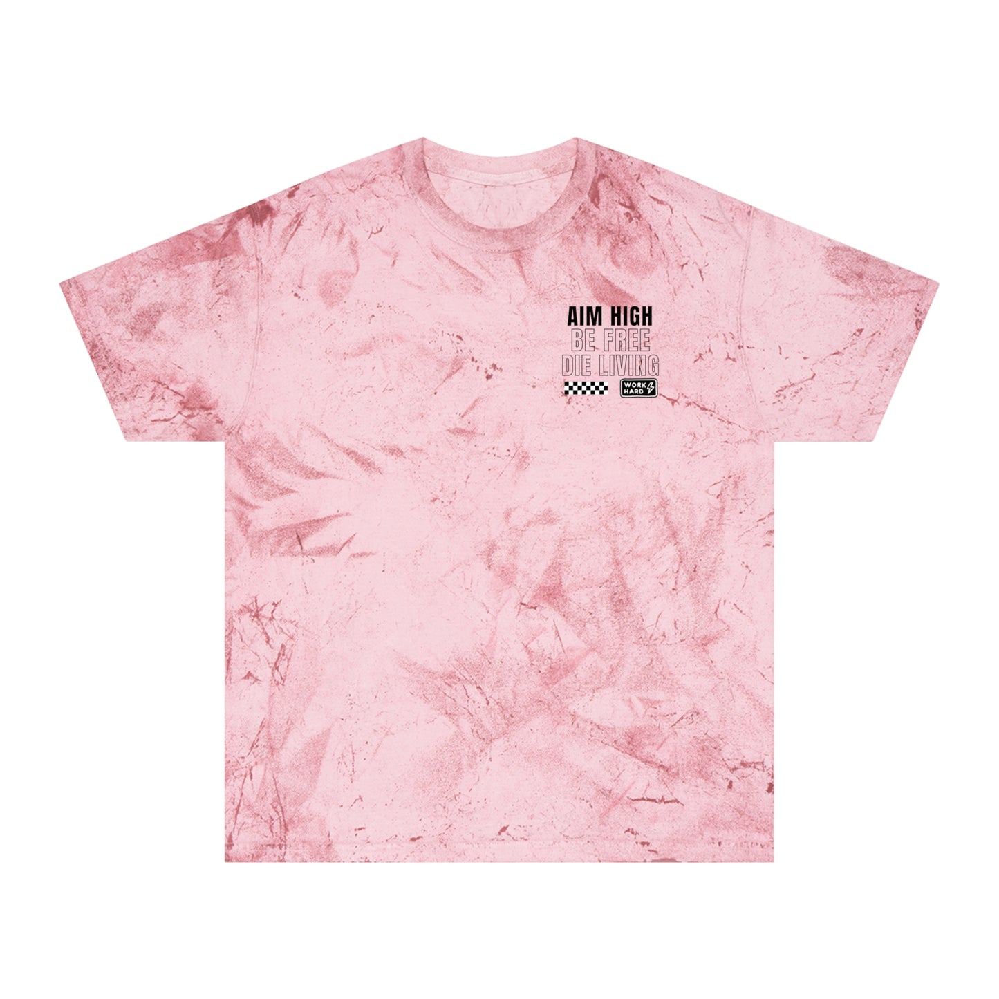 Aim High Be Free Garment Dyed T-Shirt