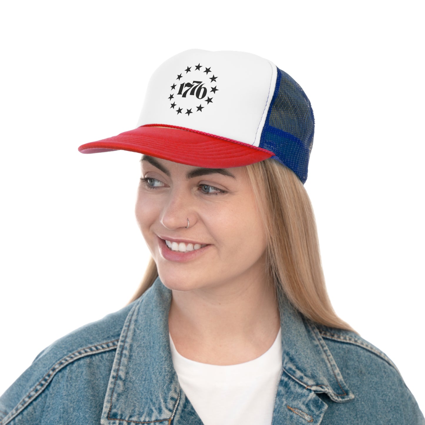 1776 Red, Whites & Blue Trucker Hat
