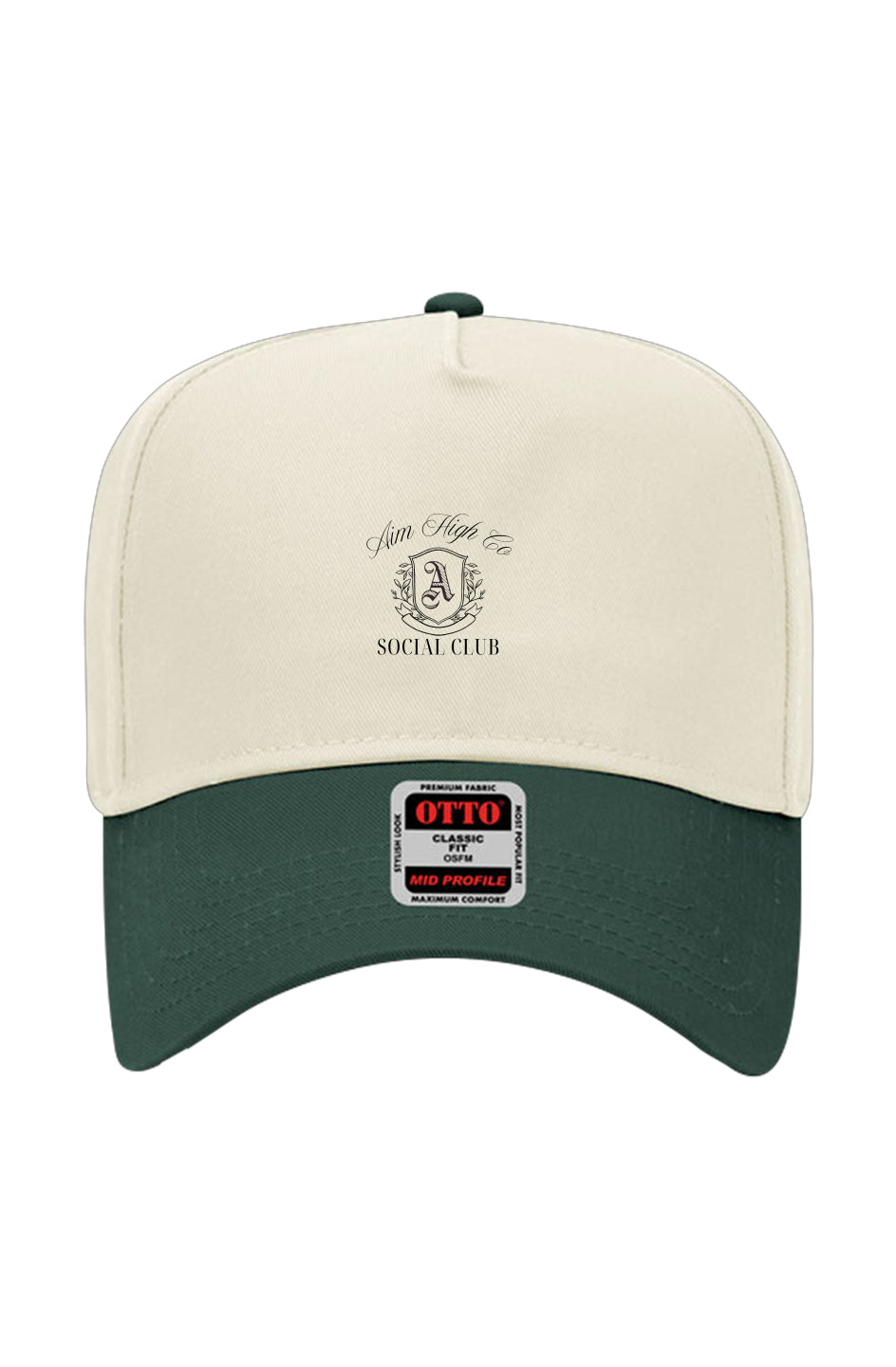 Aim High Social Club Two Toned Hat
