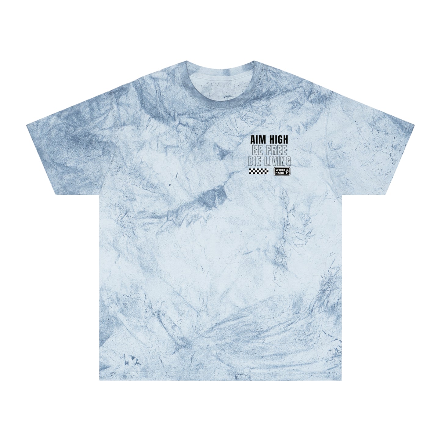 Aim High Be Free Garment Dyed T-Shirt