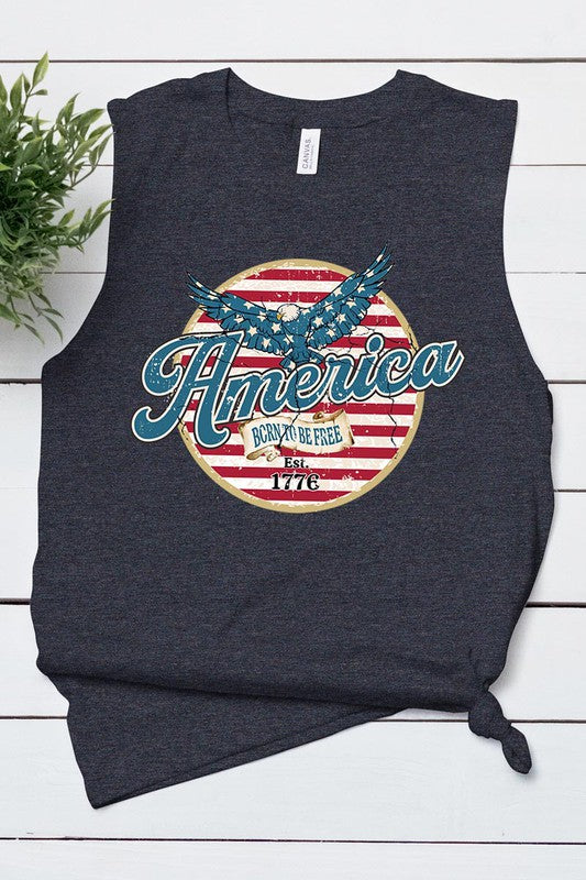 UNISEX MUSCLE TANK TOP
