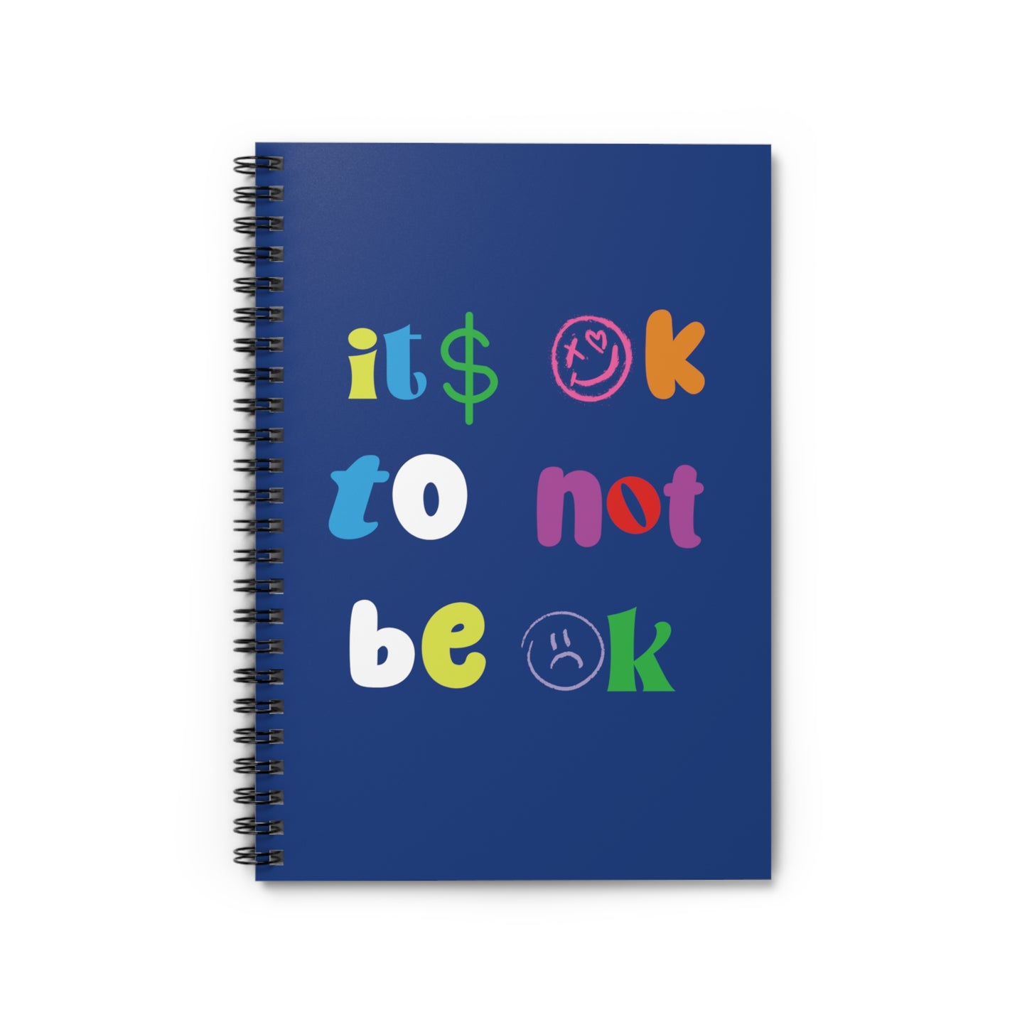 It's ok to not be okay notebook
