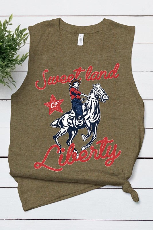 Sweet Land of Liberty Tank Top