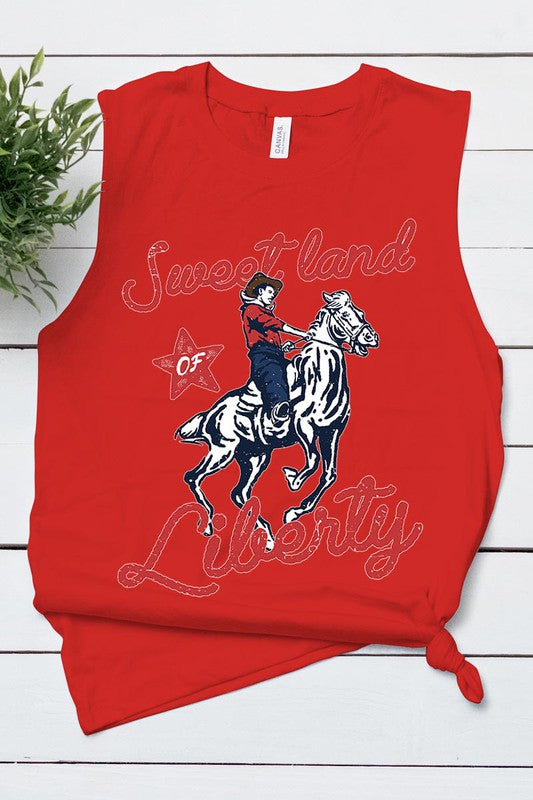 Sweet Land of Liberty Tank Top