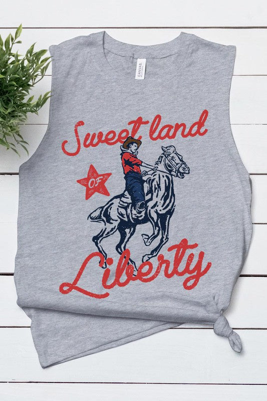 Sweet Land of Liberty Tank Top