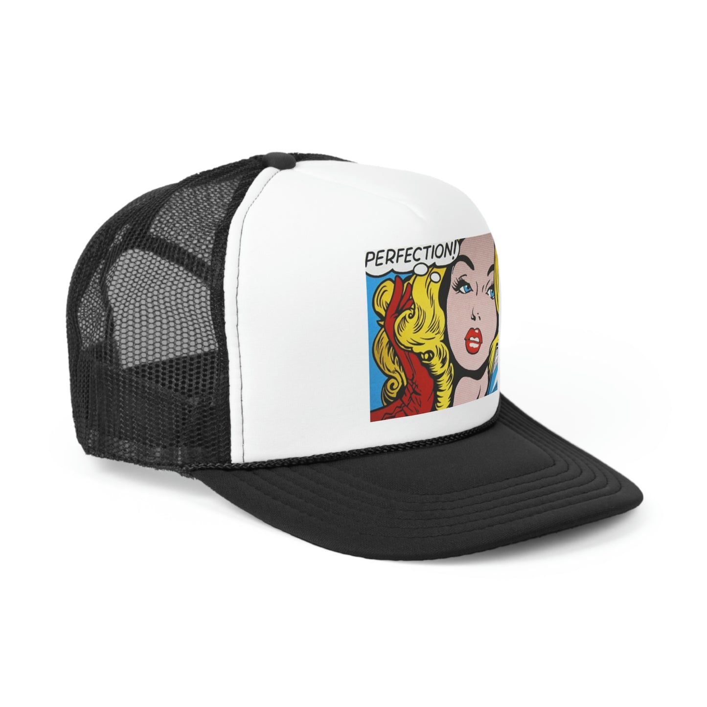Retro Comic PERFECTION Trucker Hat