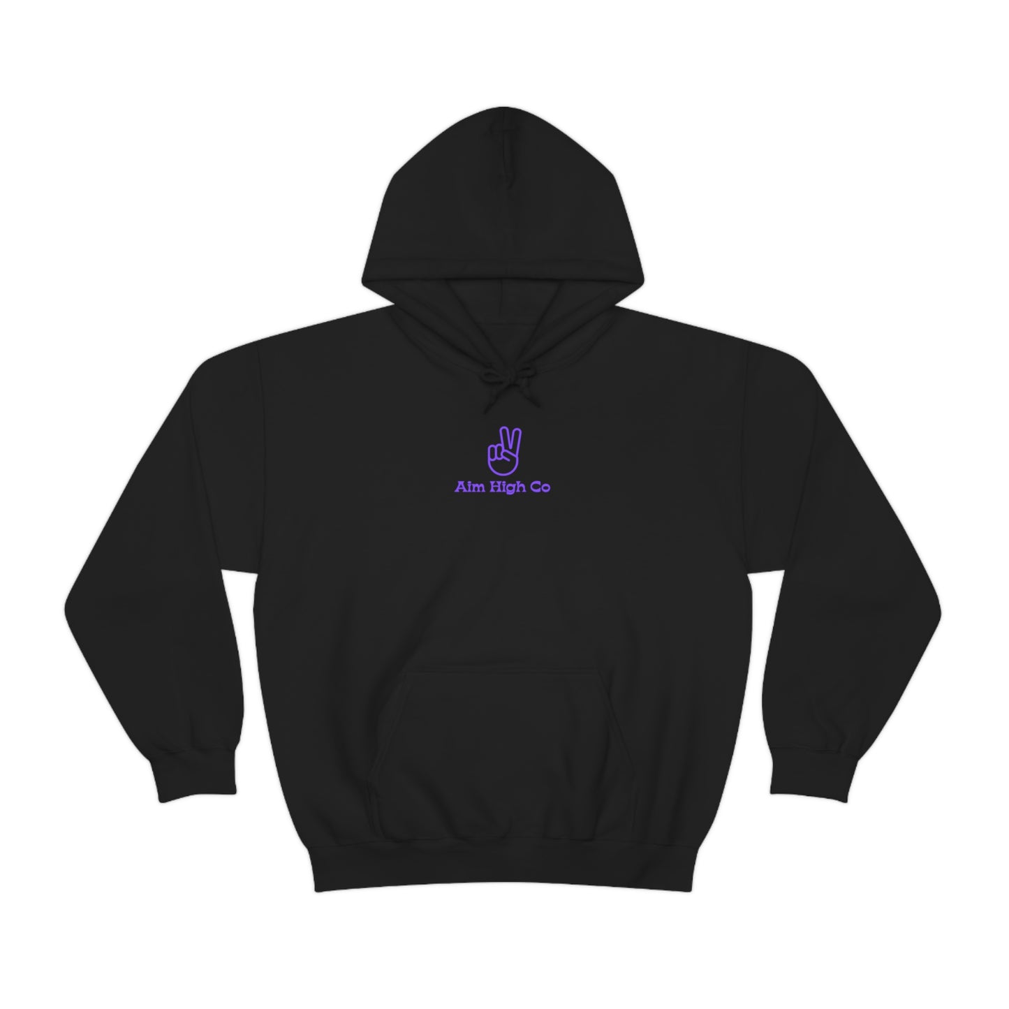 Good Times Black and Purple Hoodie Sweatshirt