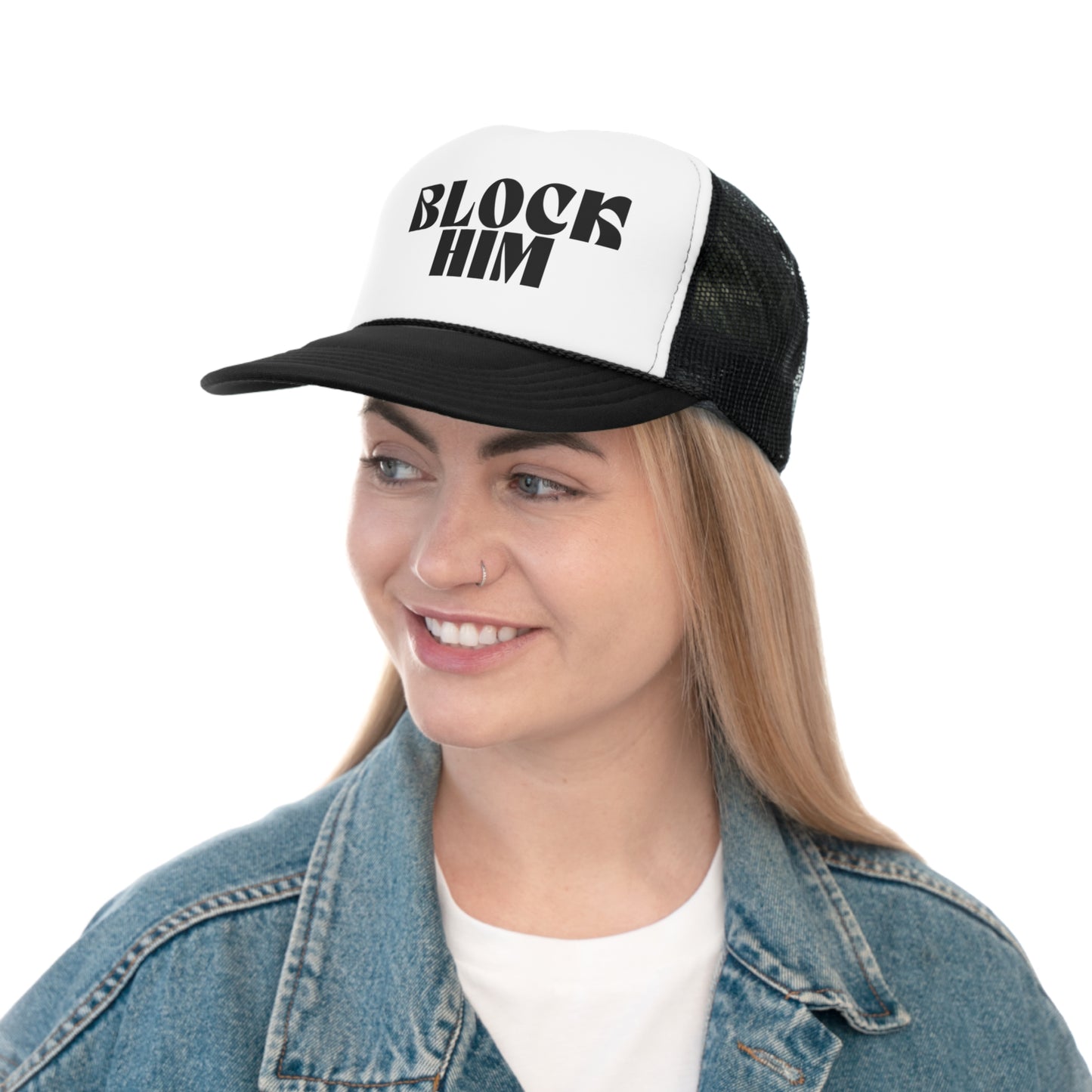 Block Him Trucker Hat