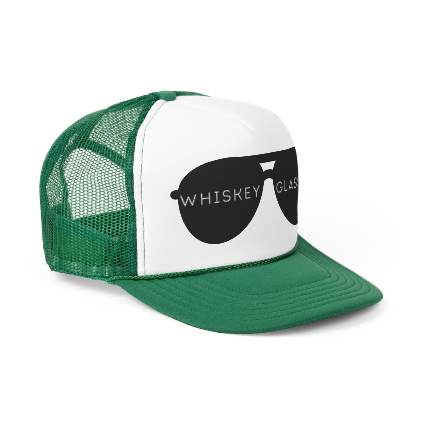 Whiskey Glasses Trucker Hat