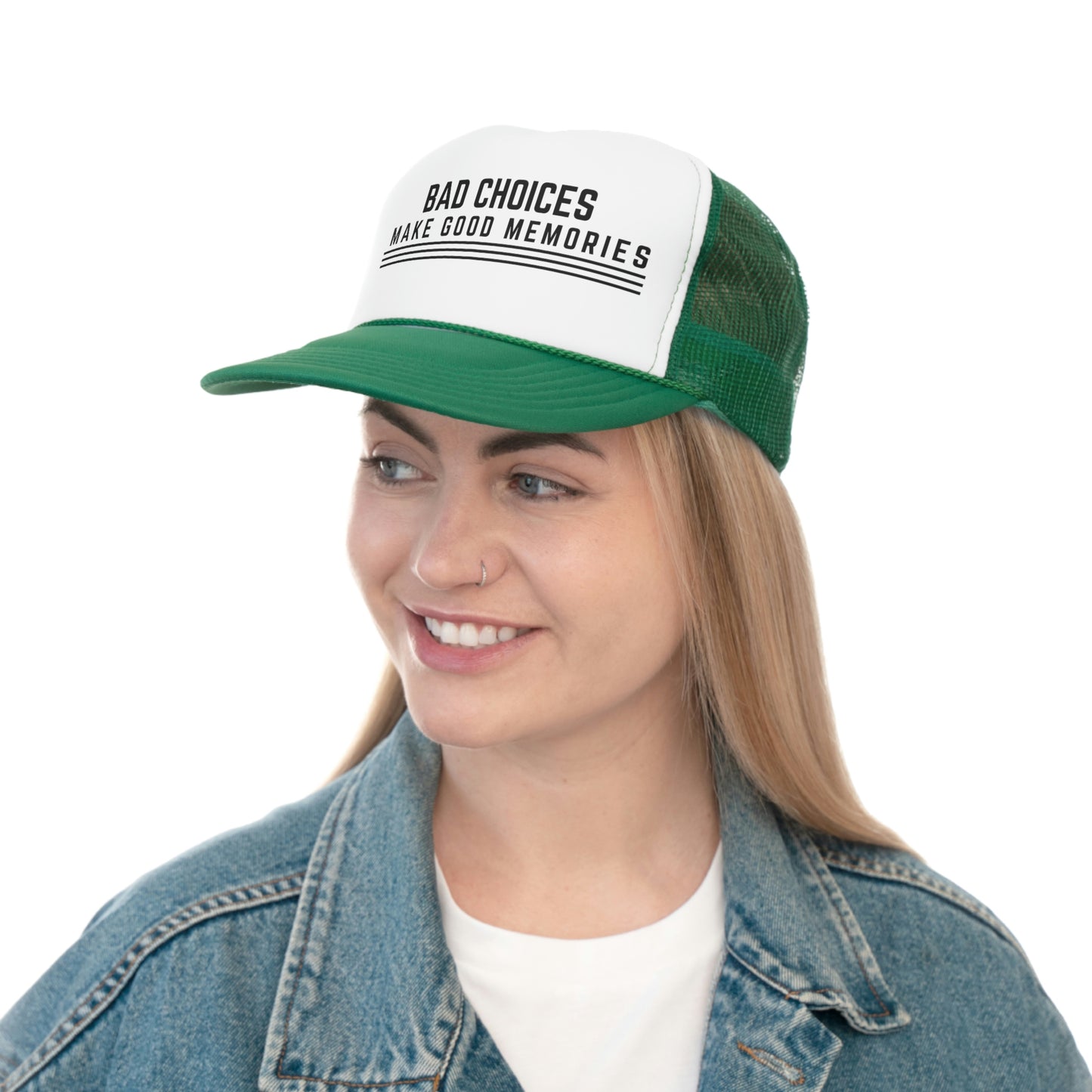 Bad Choices Make Good Memories Trucker Caps