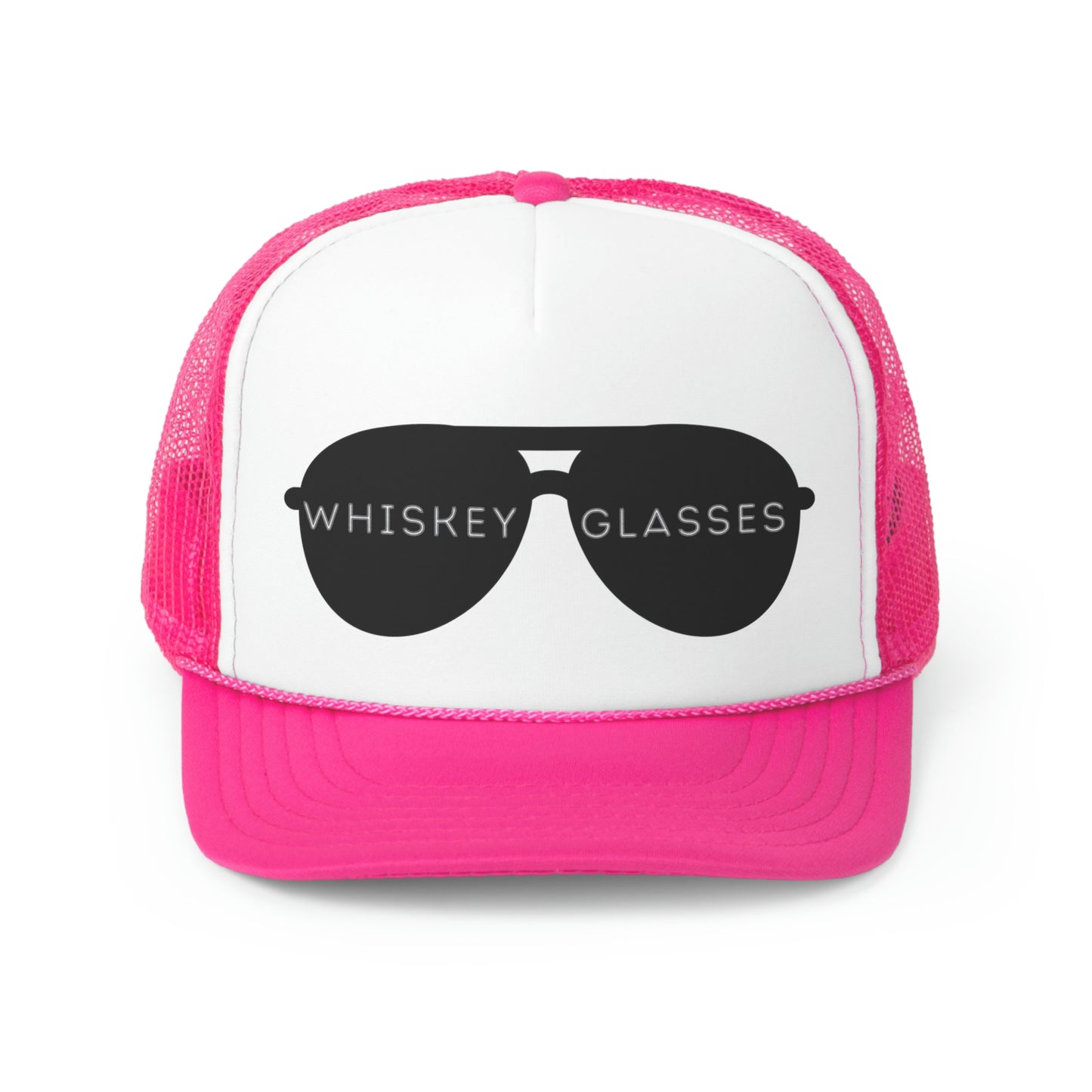 Whiskey Glasses Trucker Hat