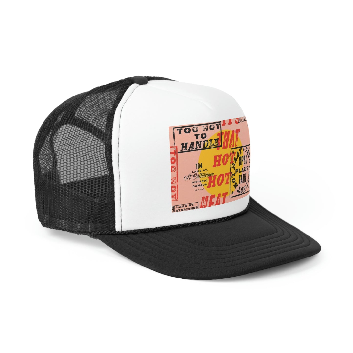 Too Hott to Handle Aim High Trucker Hat