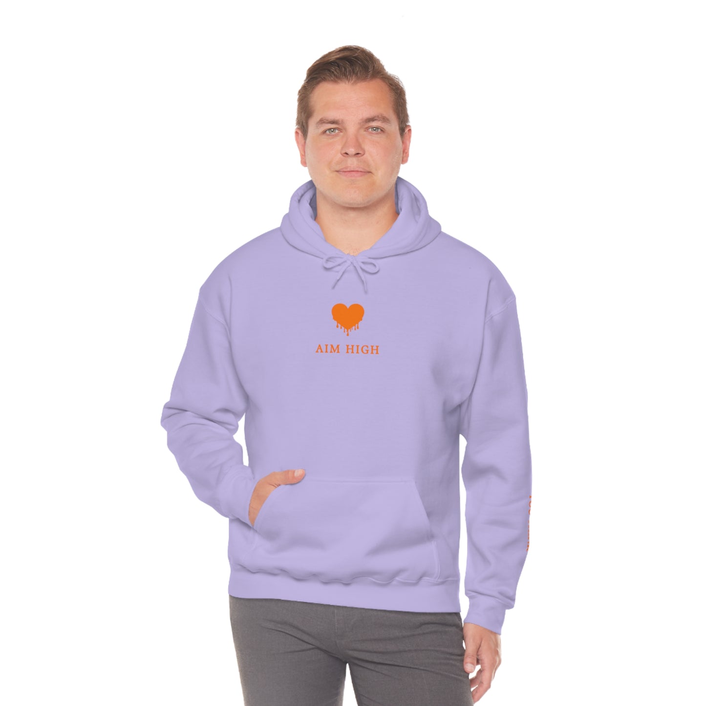 Your Anxiety is Lying to you Purple & Orange Sweatshirt Hoodie