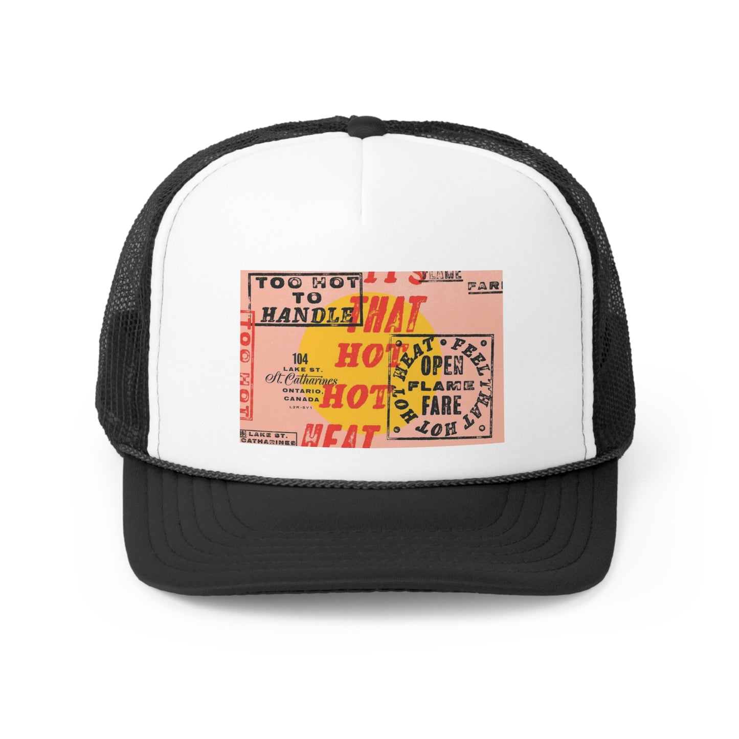 Too Hott to Handle Aim High Trucker Hat