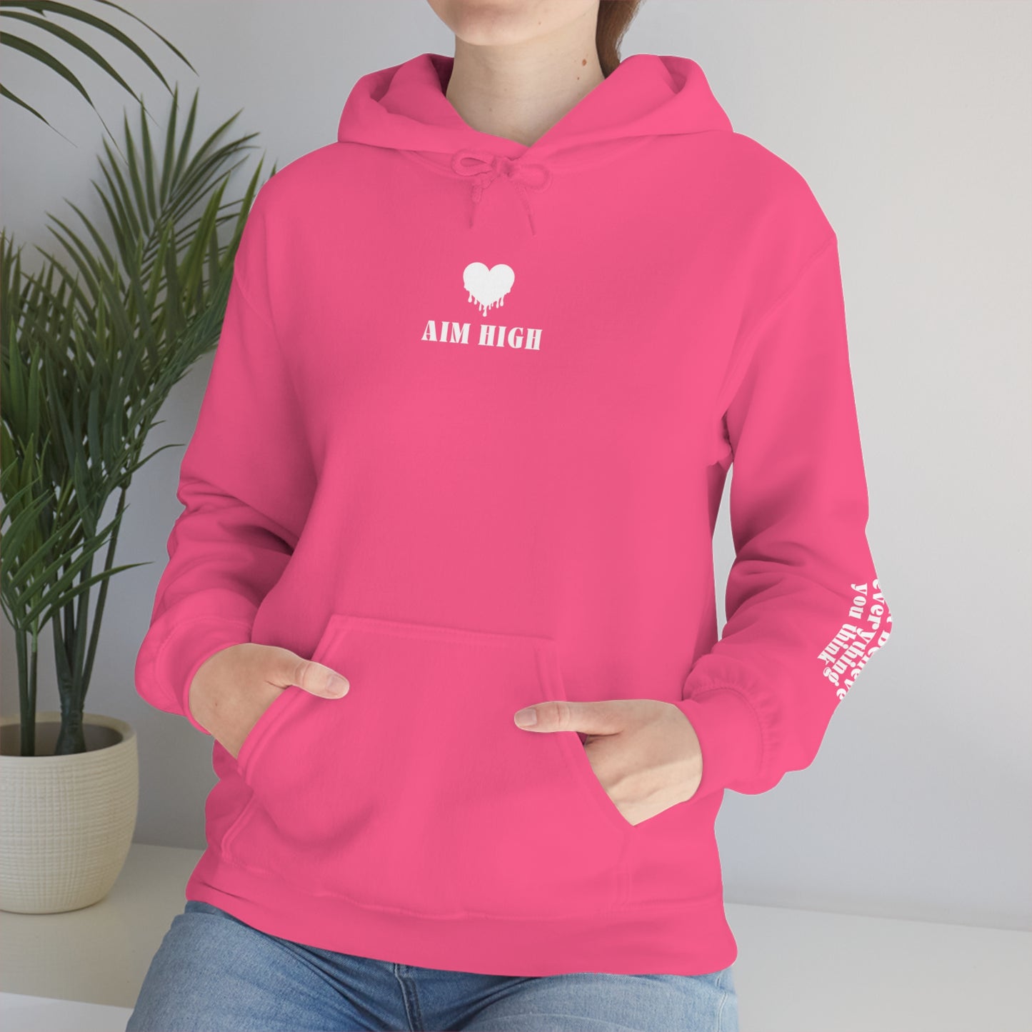 Pink Your Anxiety is Lying Hoodie