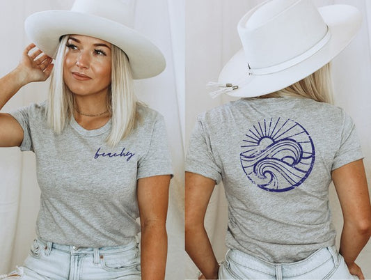 Beachy Front and Back Tee