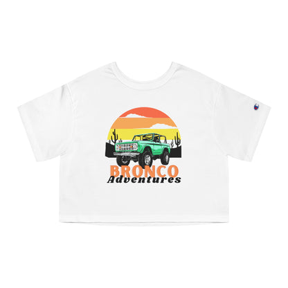 Bronco Adventures Cropped T-Shirt