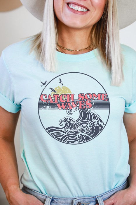 Catch Some Waves Tee