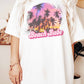 BEACH BABE SUMMER SUNSET GRAPHIC TEE
