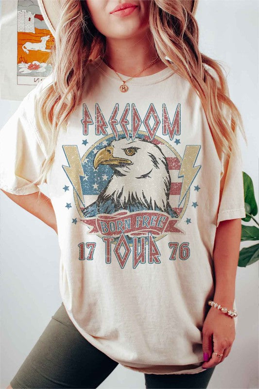 Vintage Freedom Tour Graphic T-Shirt