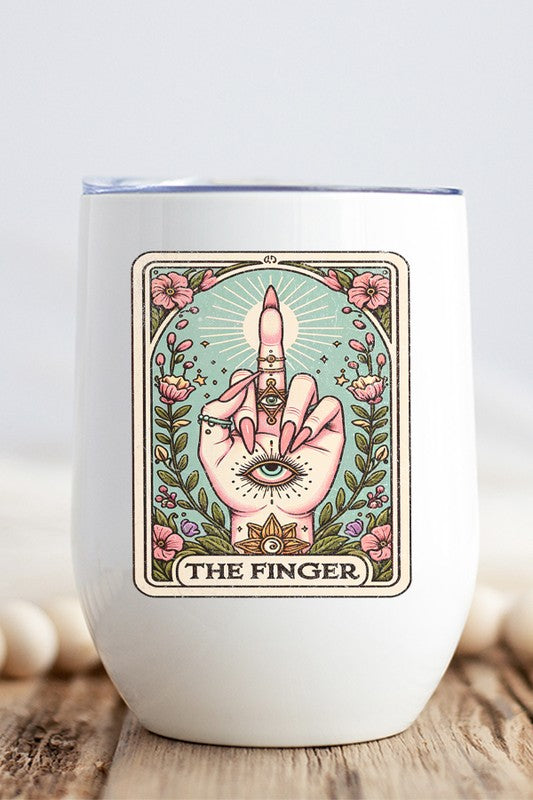 Tarot Card The Finger Card Wine Cup Tumbler