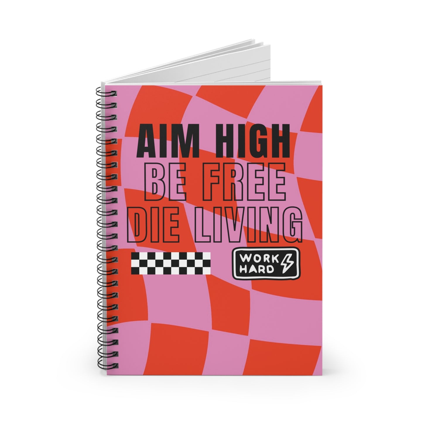 Aim High Spiral Notebook