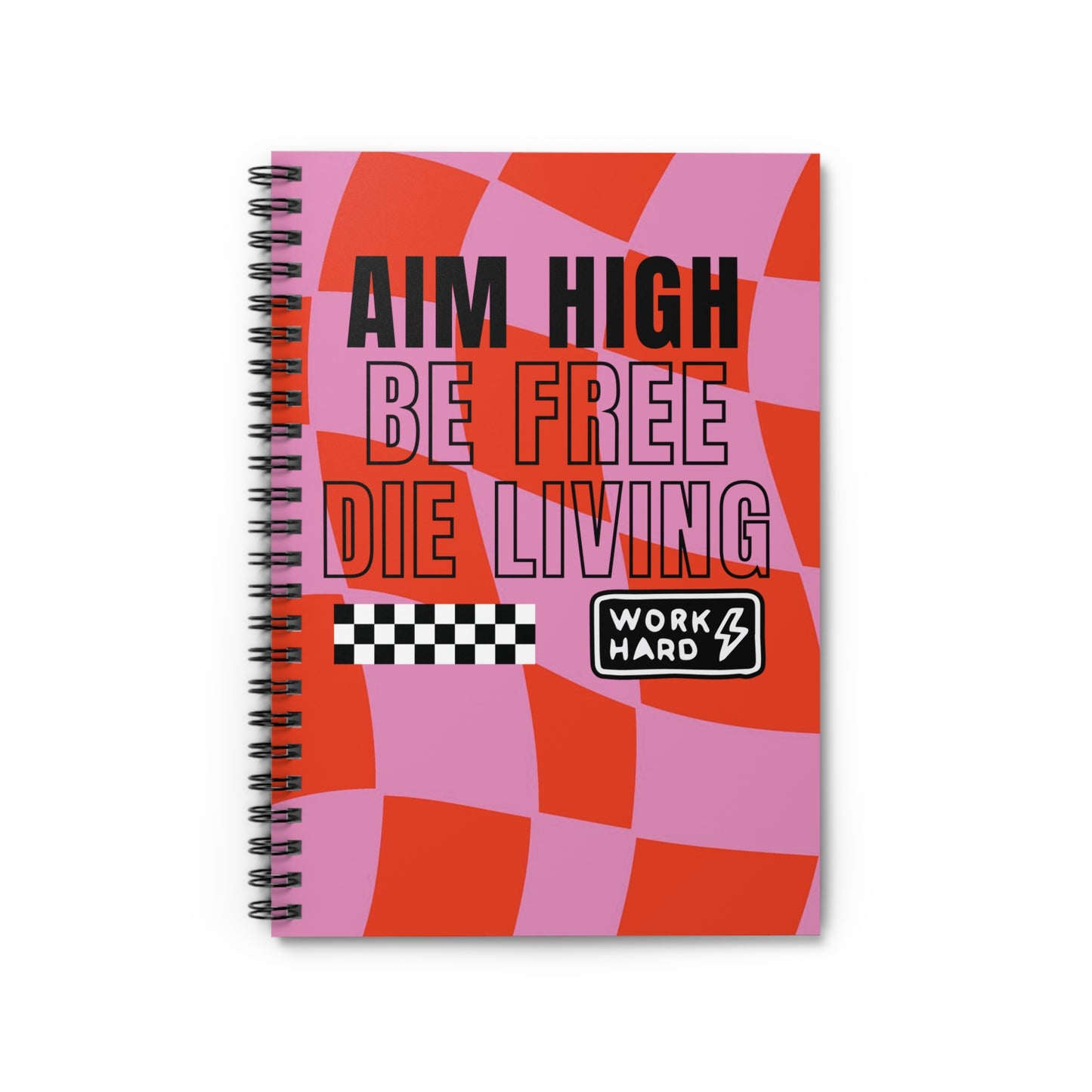 Aim High Spiral Notebook