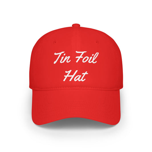 Tin Foil Hat Low Profile Baseball Cap