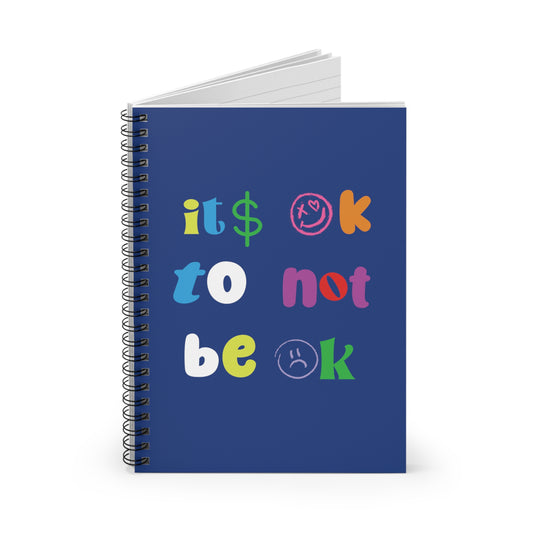 It's ok to not be okay notebook