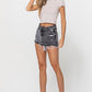 XS-S-M-L - SUPER HIGH RISE 2 TONED SHORT