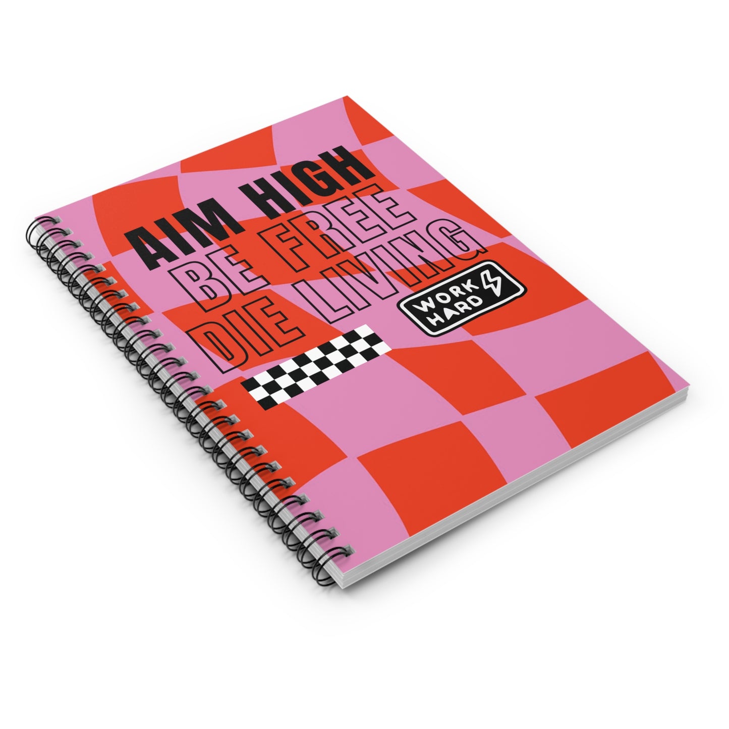 Aim High Spiral Notebook