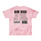 Aim High Be Free Garment Dyed T-Shirt