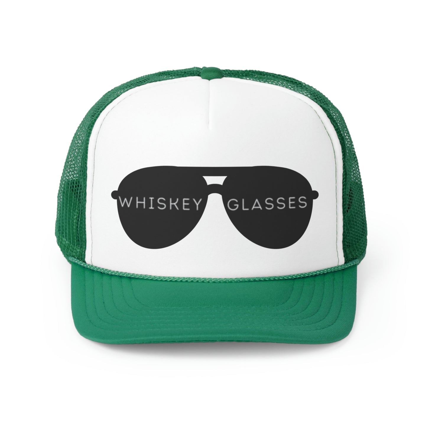 Whiskey Glasses Trucker Hat