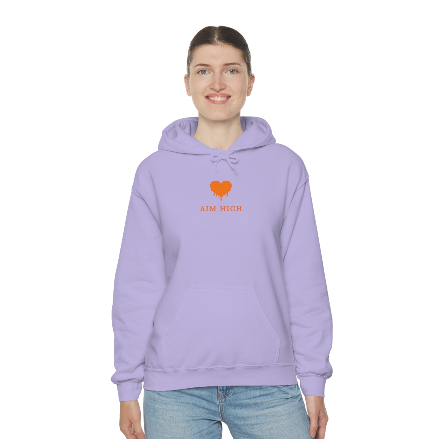 Your Anxiety is Lying to you Purple & Orange Sweatshirt Hoodie