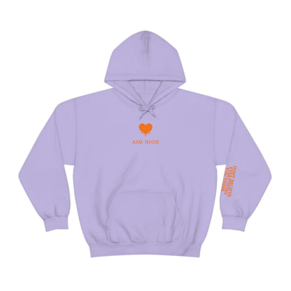 Your Anxiety is Lying to you Purple & Orange Sweatshirt Hoodie